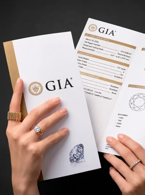 Сертифікат GIA для діамантів TIARA