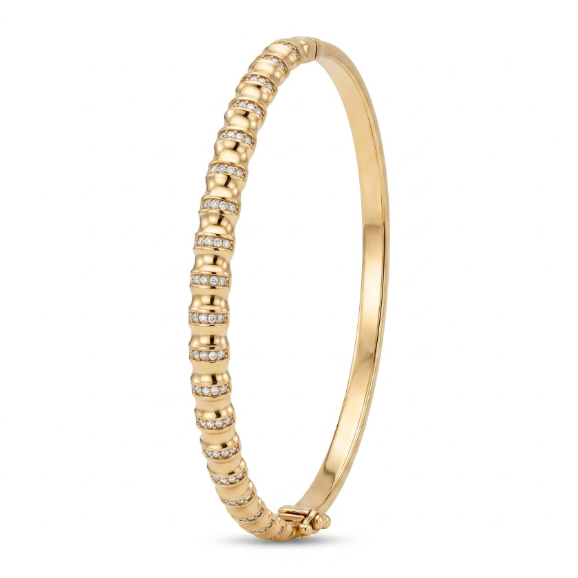 RIBBED GOLD WAVE