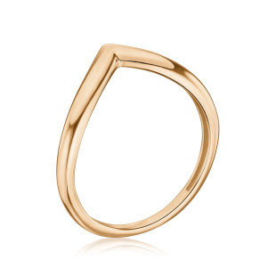 Золота каблучка infinity